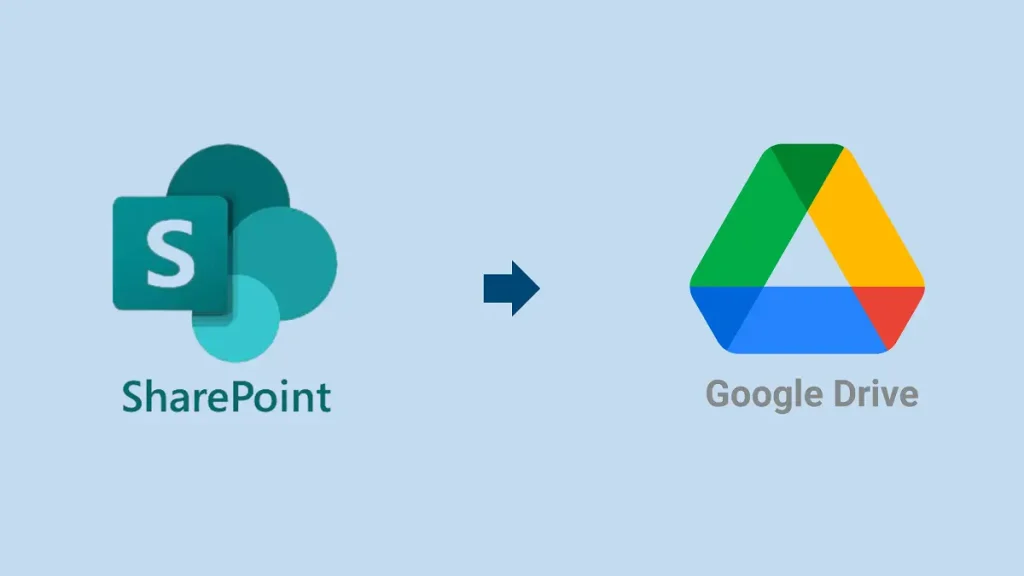 Migrate SharePoint to Google Drive Migration ( Microsoft 365 to Google Workspace migration)