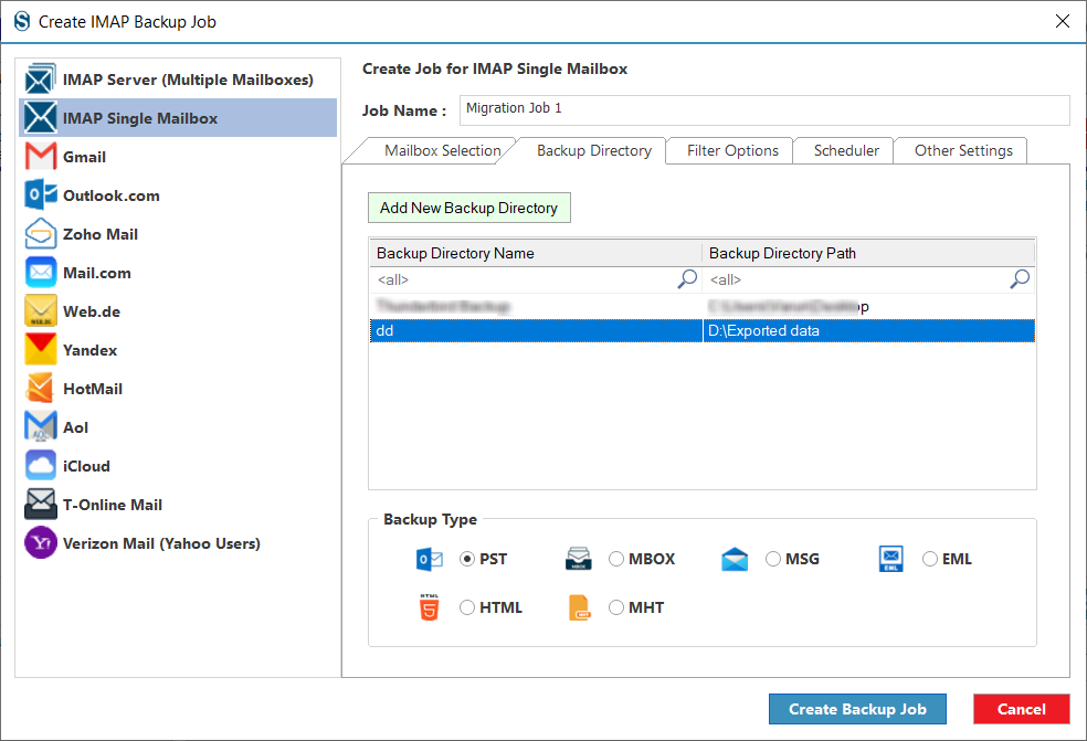 backup godaddy emails tool 4