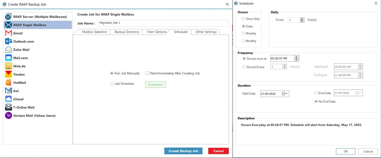 backup godaddy emails tool 6