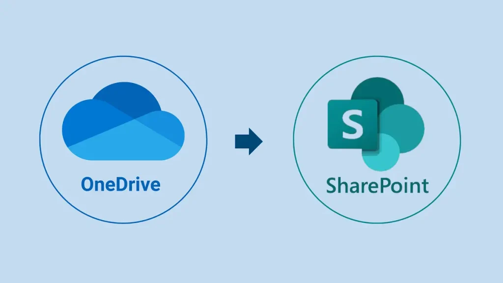 move files from onedrive to sharepoint