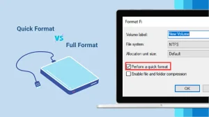 Quick Format Vs Full Format in Windows Storage Media