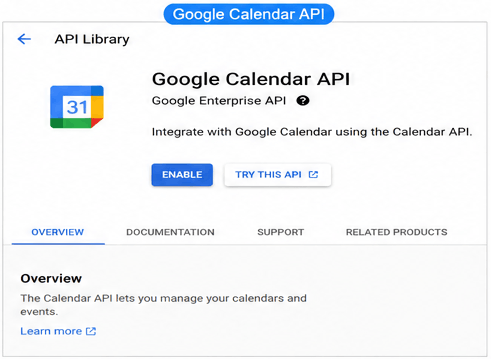Google Calendar API