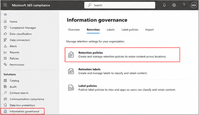 Information Governance.