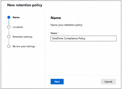 Create Policy