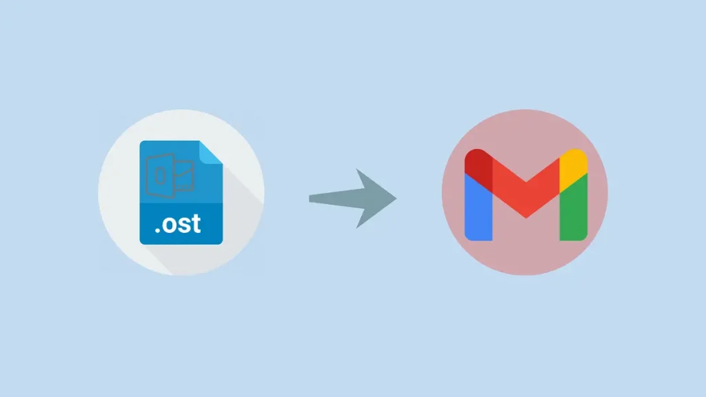 Import OST file to Gmail