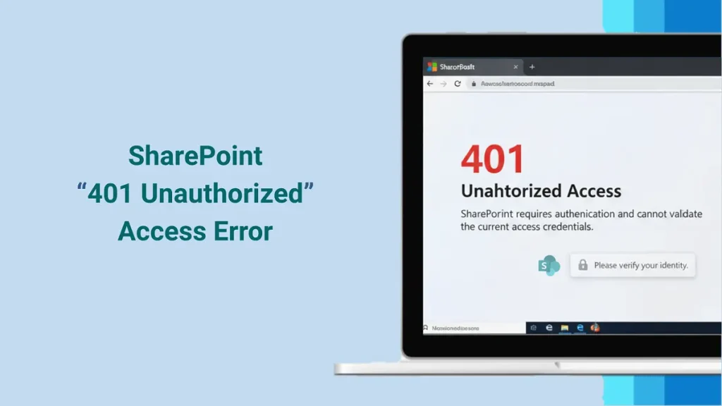 SharePoint 401 Unauthorized Access Error