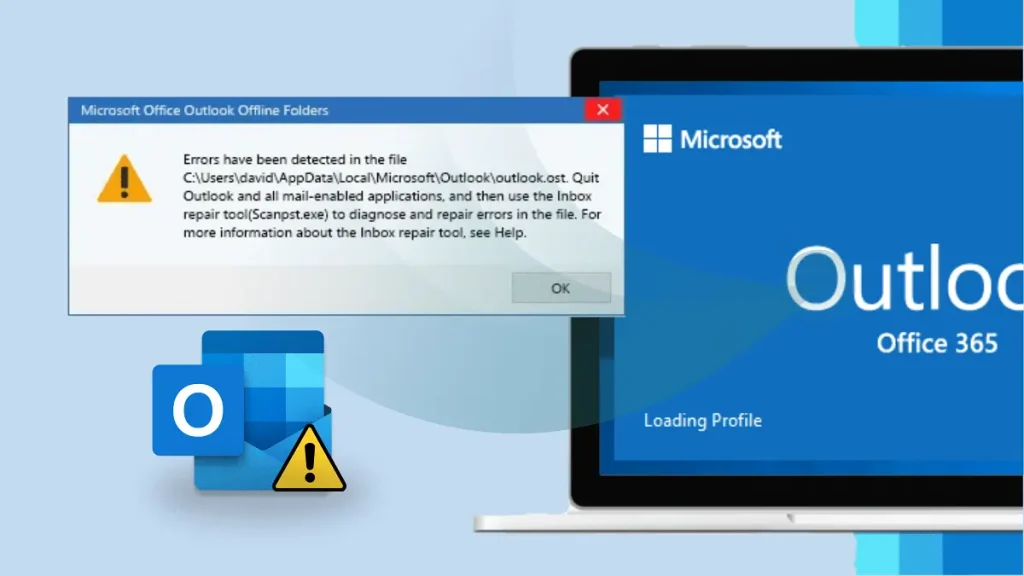 Errors Have Been Detected in the Outlook OST File