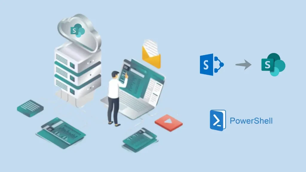 Migrate to SharePoint Online Using PowerShell Quick Guide banner
