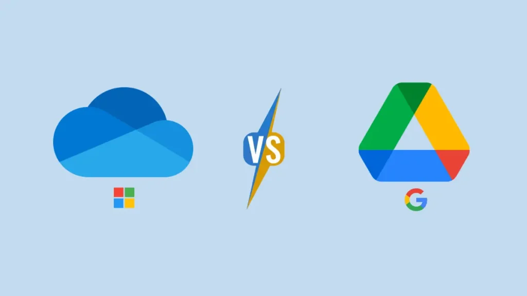 OneDrive vs Google Drive Comparison banner