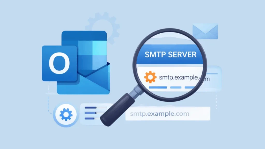 How to Find Outlook SMTP Server banner image