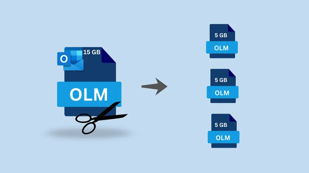 Split OLM file banner
