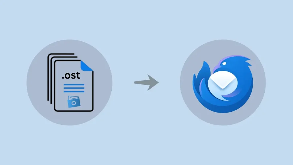 Import OST to Thunderbird