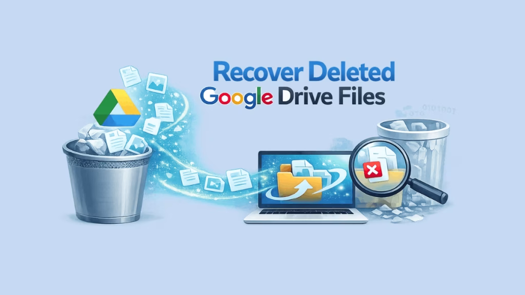 Recover deleted Google Drive files