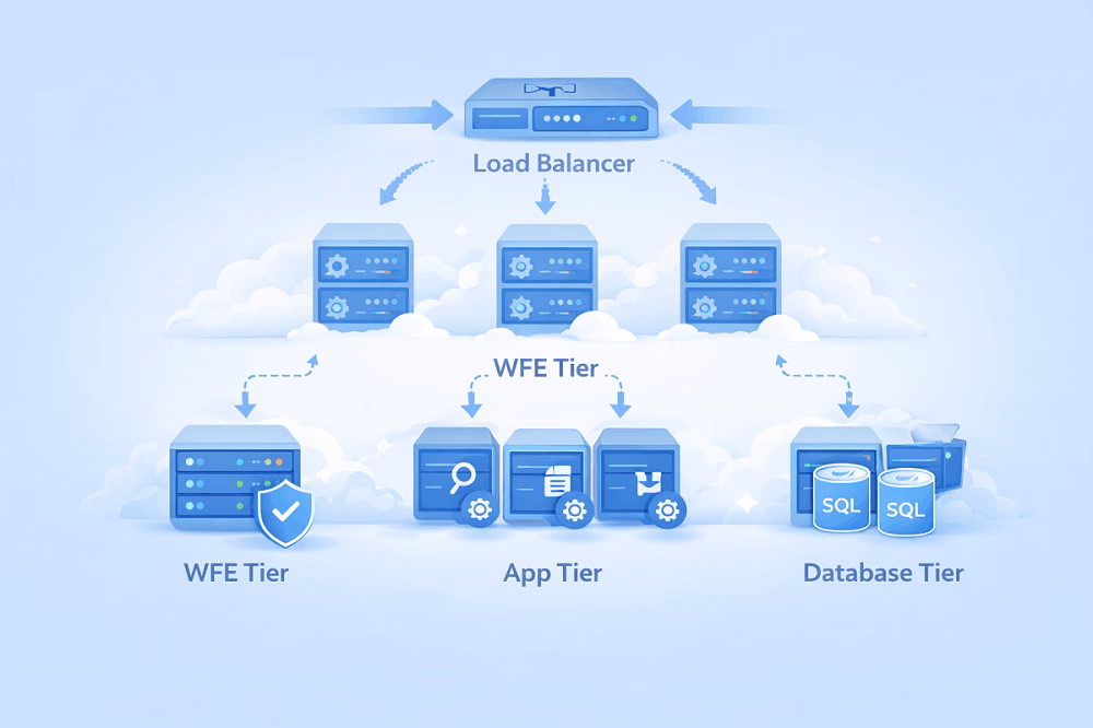 SharePoint Farm Architecture Diagram