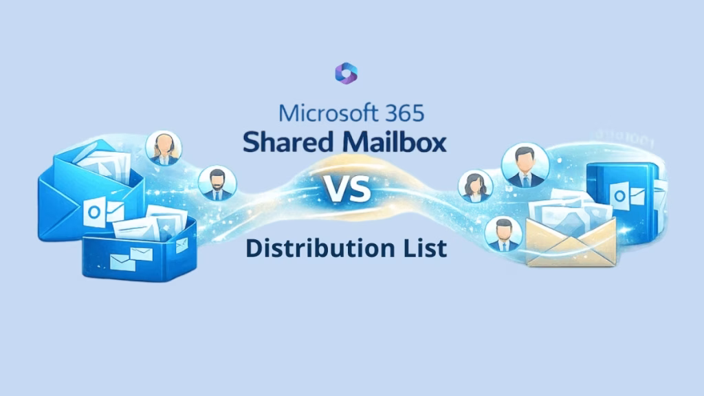 Shared Mailbox vs Distribution List