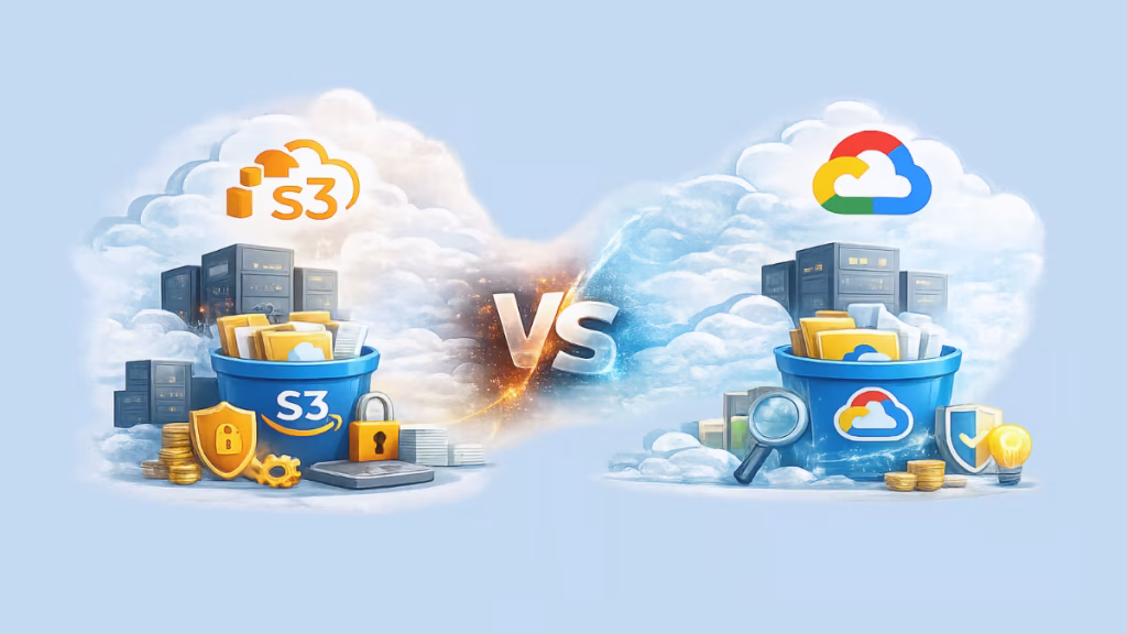 Amazon S3 vs Google Cloud Storage (GCS) blog image