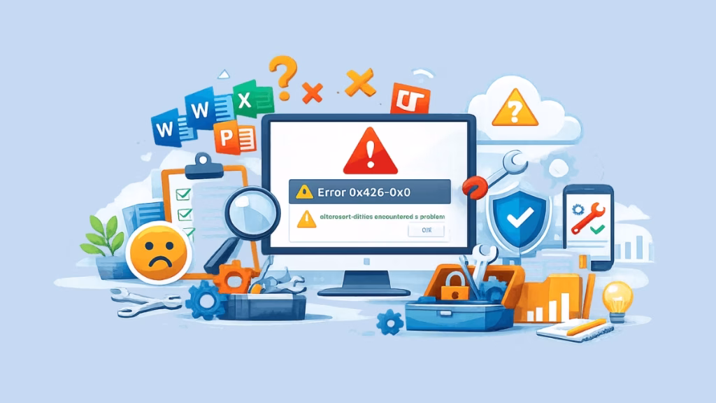 Microsoft Office 365 Error Code 0x426-0x0