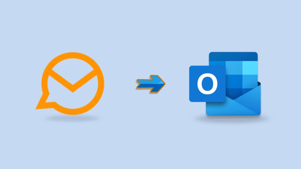 Migrate Emails from eM Client to Outlook banner blog