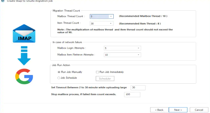 Multi thread option