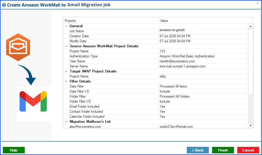 Migration Finish
