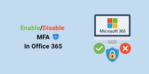 Enable Disable MFA in office 365 for Single or all Users