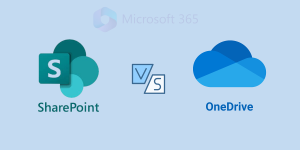 SharePoint vs OneDrive difference