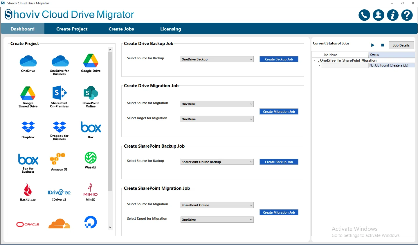 google shared drive backup