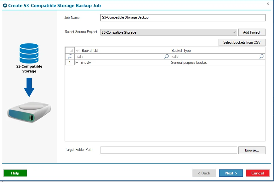 s3 compatible storage backup