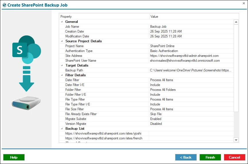 sharepoint backup