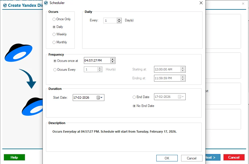 yandex disk backup