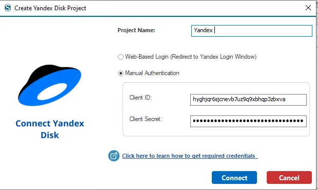 yandex disk backup