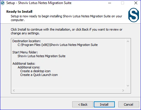 Tap the Install button to deploy the software
