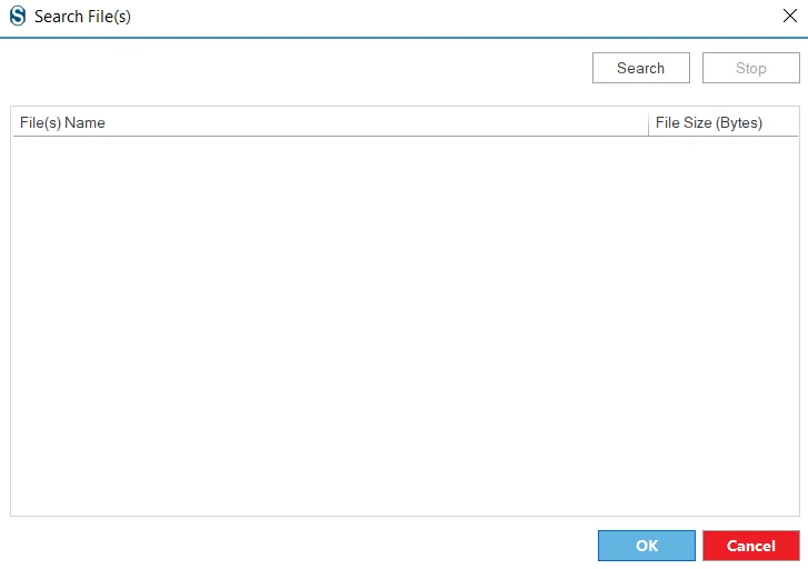 Search PST OST File
