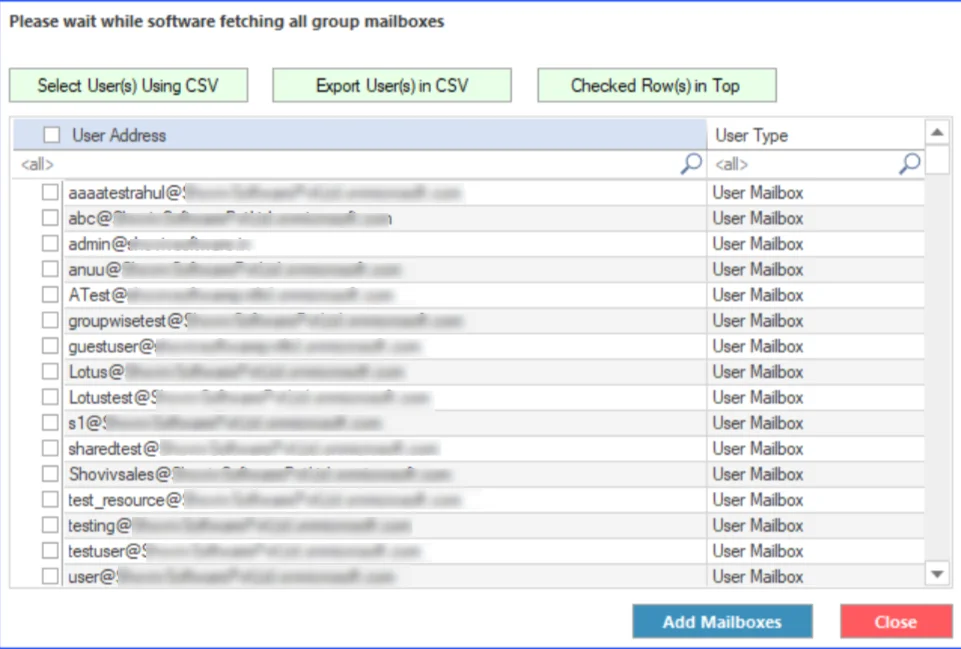 Exclude the folders if there is any requirement