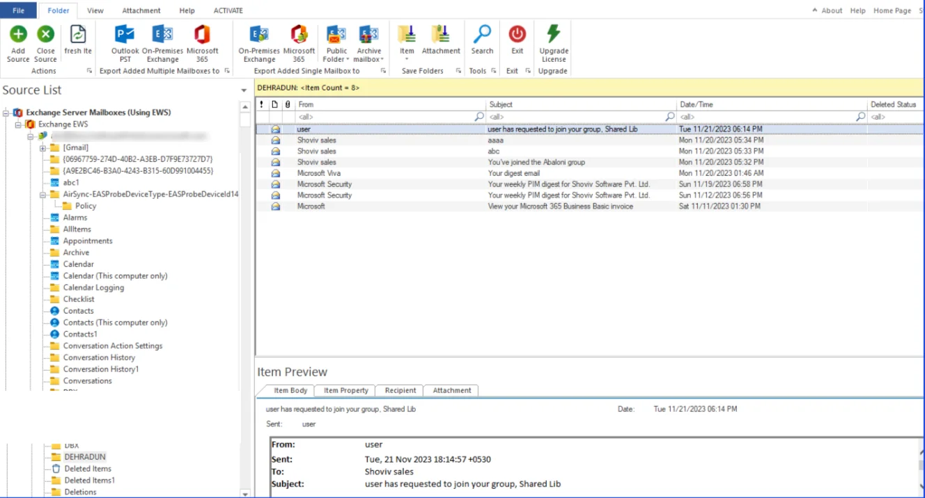 Exclude the folders if there is any requirement
