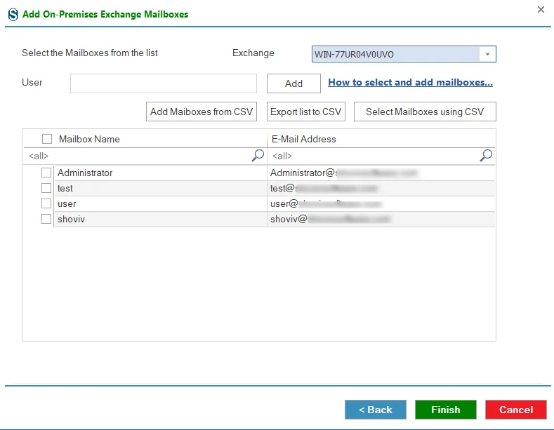 Exclude the folders if there is any requirement