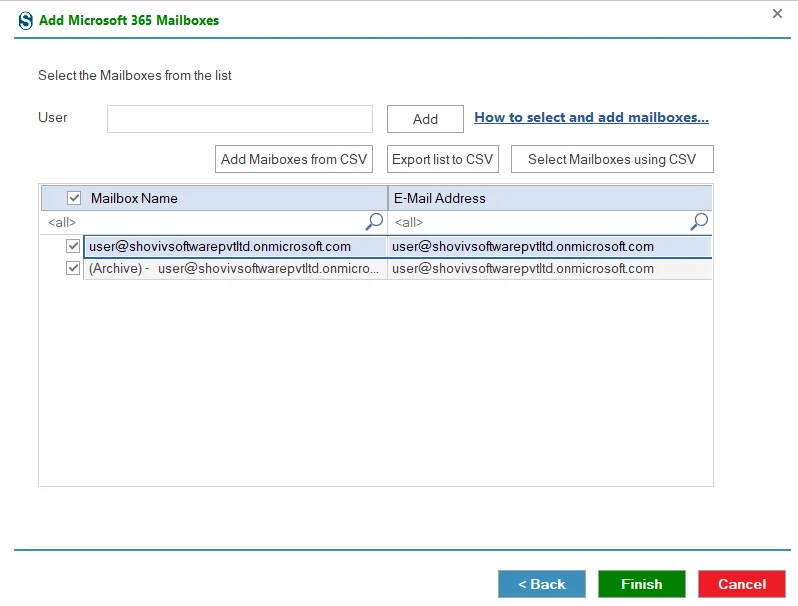 Exclude the folders if there is any requirement