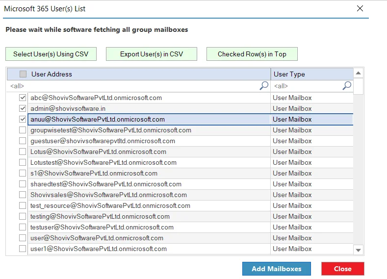 Exclude the folders if there is any requirement