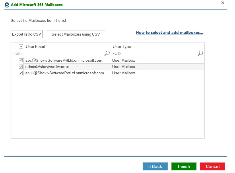 Exclude the folders if there is any requirement