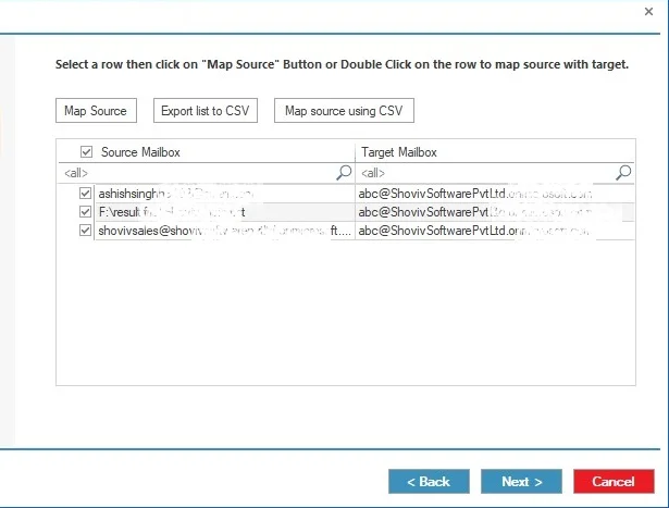Exclude the folders if there is any requirement