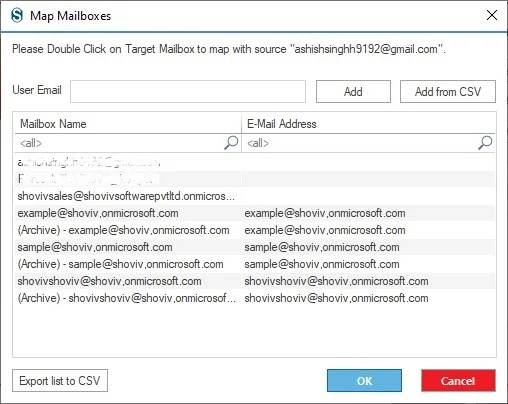 Exclude the folders if there is any requirement