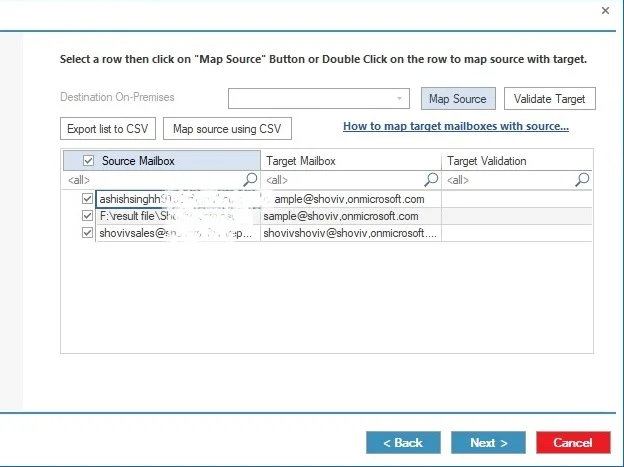 Exclude the folders if there is any requirement