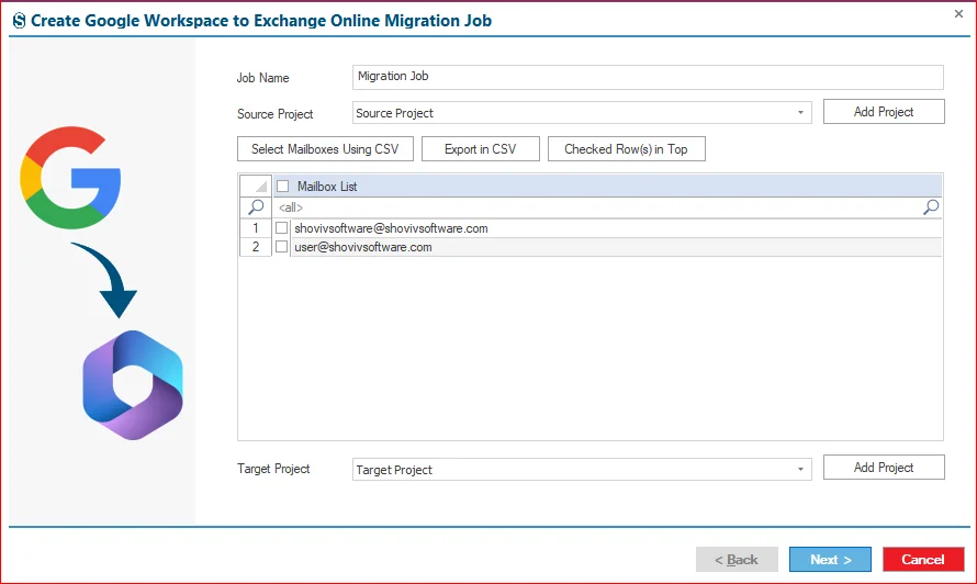 google workspace to microsoft-365