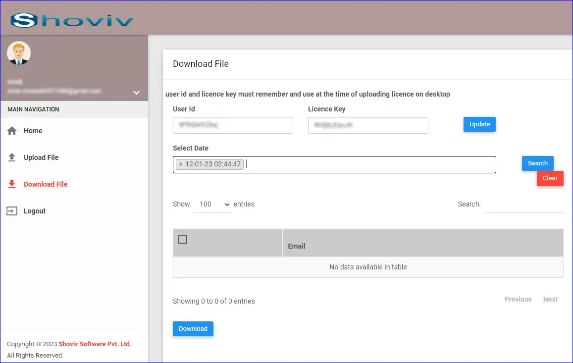 step of backup restore
