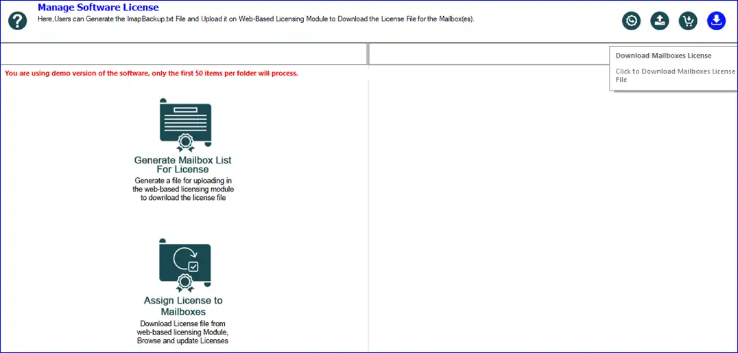 step of backup restore