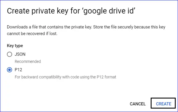 google drive add service image