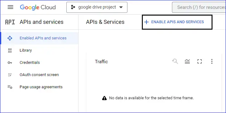 google drive add service image