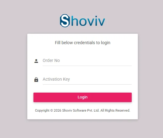 License web portal