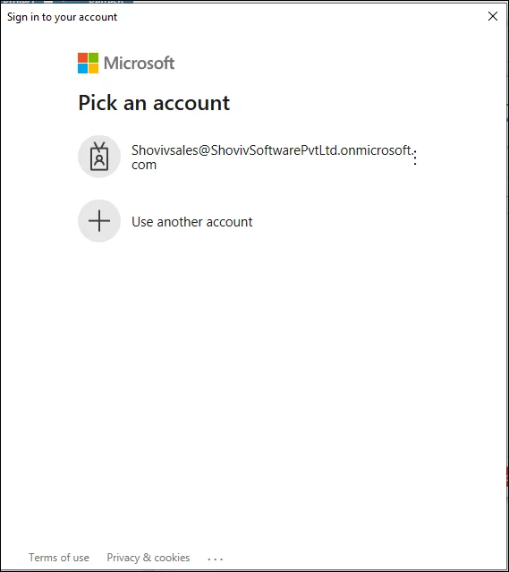 app registration
